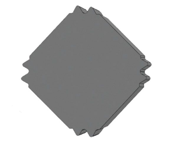 四邊形油、套管內螺紋刀片 Internal API Round Inserts