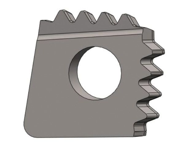 石油油、套管80°棱形圓扣內螺紋刀片